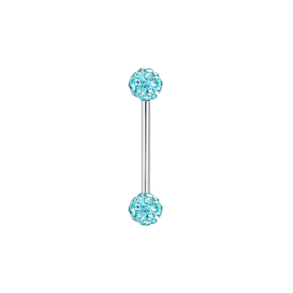 Piercing Langue | Brillance Subtile Bleue de chez avenue du piercing