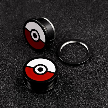 Accessoire d'oreille Pokémon écarteur Pokéball.