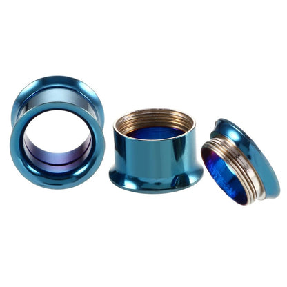 ecarteur tunnel bleu metallique pour un look d'enfer